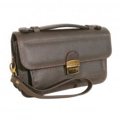 Men's handbag A85s-m brown